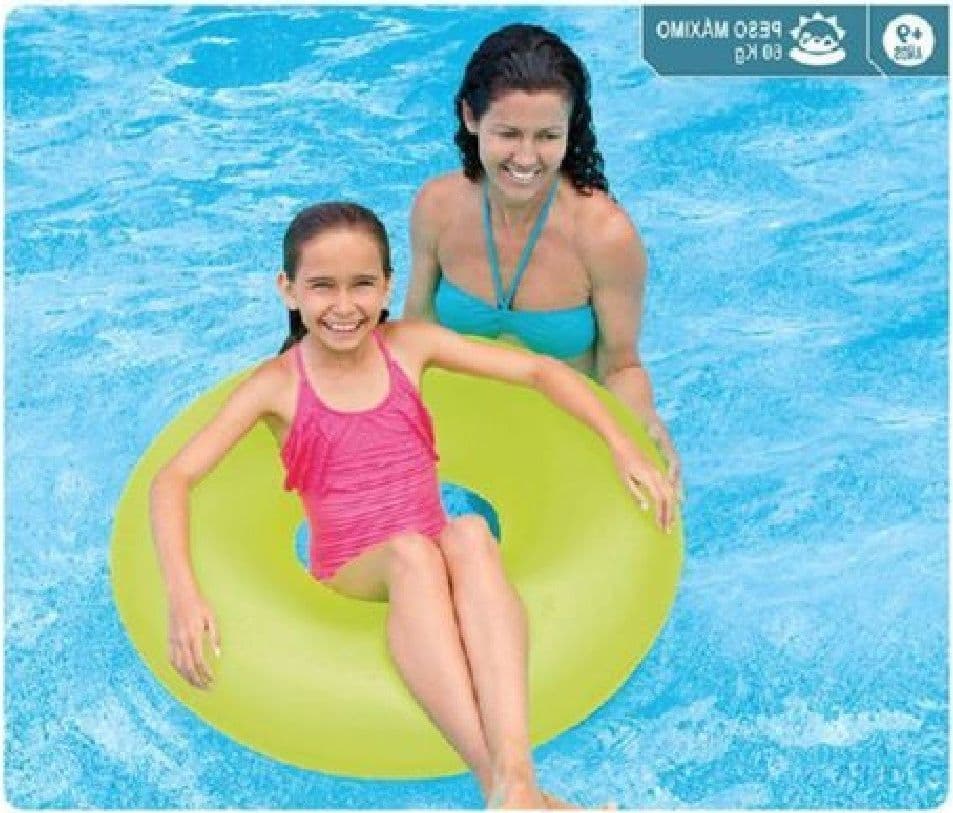 SALVAGENTE GONFIABILE NEON 91 CM MARE GIOCHI SPIAGGIA PISCINA NUOTO ESTATE 59262 - 3