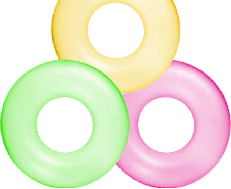 SALVAGENTE GONFIABILE NEON 91 CM MARE GIOCHI SPIAGGIA PISCINA NUOTO ESTATE 59262 - 4
