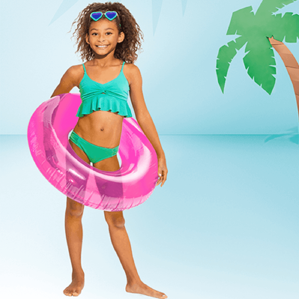 SALVAGENTE GONFIABILE NEON 91 CM MARE GIOCHI SPIAGGIA PISCINA NUOTO ESTATE 59262 - 6