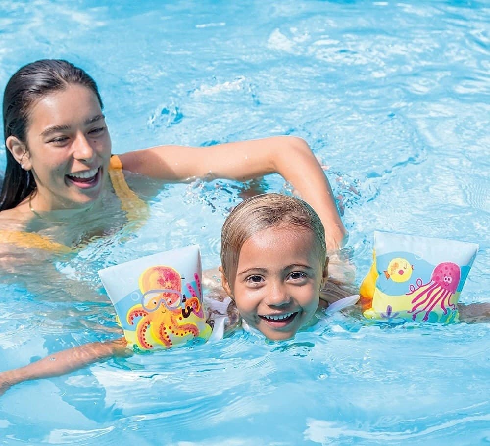 BRACCIOLI FUN FISH 23 X 15 CM MULTICOLORE BAMBINI 3 - 6 ANNI PISCINA MARE 58652 - 6