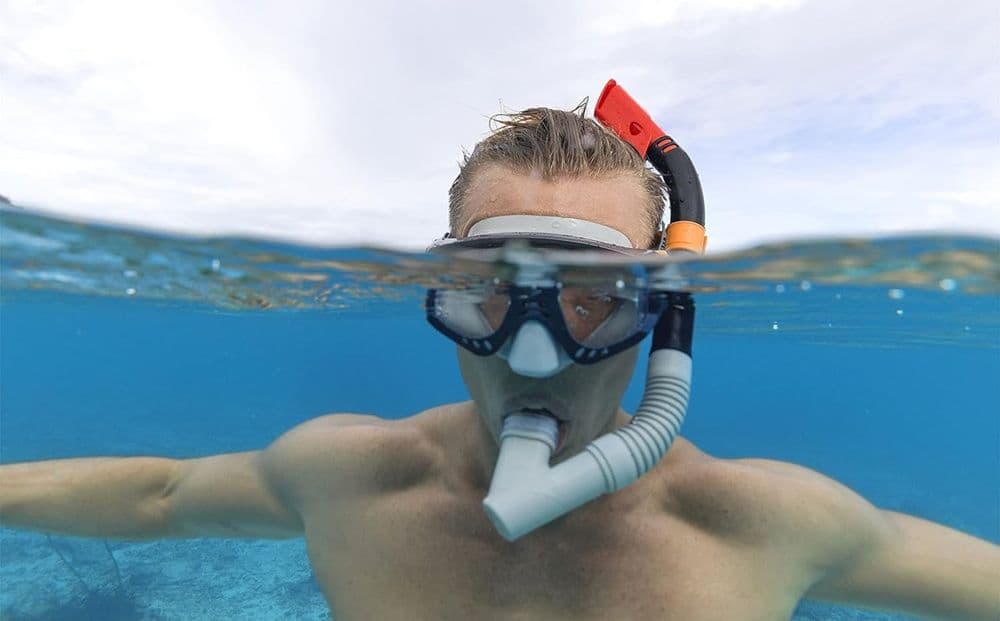 SET DA SNORKELING MERIDIAN MASCHERA BOCCAGLIO PINNE 14+ ANNI 2 COLORI ASS 25020 - 22
