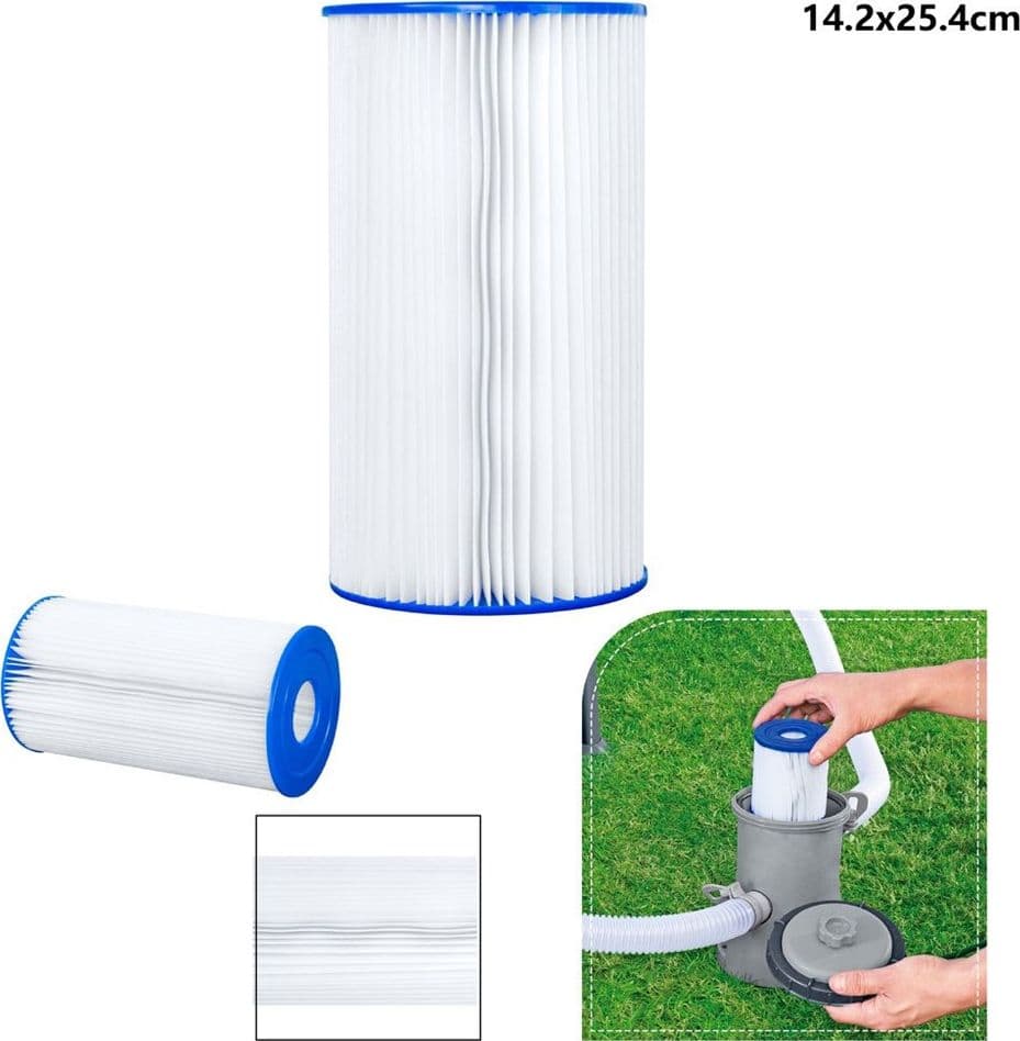 FILTRO RICAMBIO POMPA PISCINA CARTUCCIA IV FILTRANTE PER POMPE DA 9463LT/H 58095 - 9