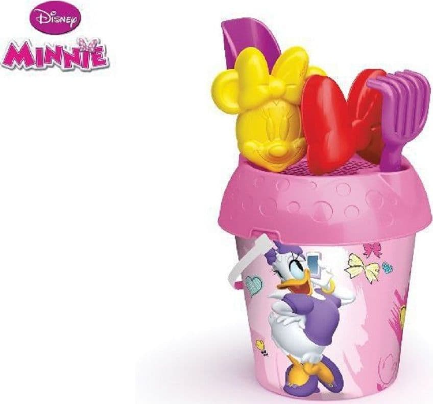 SECCHIELLO 18CM MINNIE CON FORMINE ACCESSORI GIOCHI MARE SPIAGGIA BAMBINE 744005 - 2
