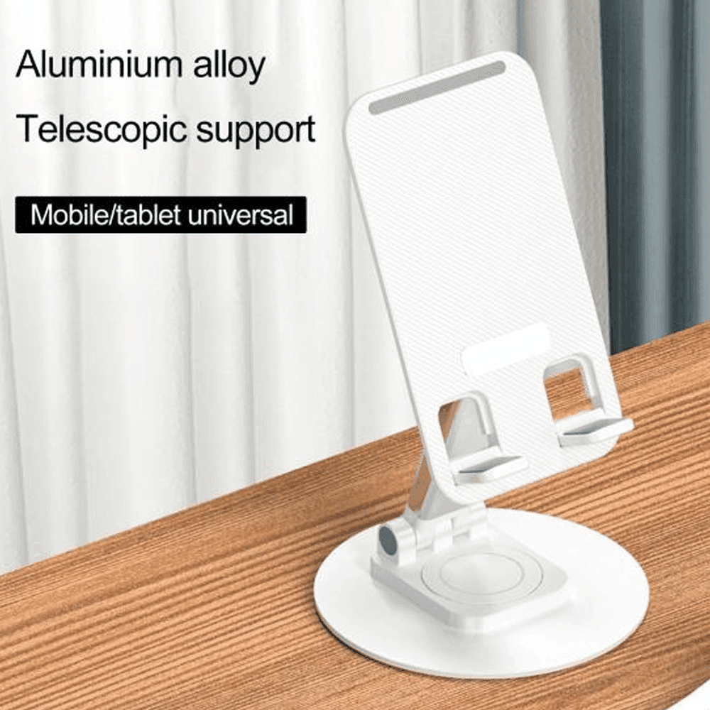 SUPPORTO PORTATILE PER SMARTPHONE TABLET REGOLABILE IN ALTEZZA SCRIVANIA UFFICIO - 3
