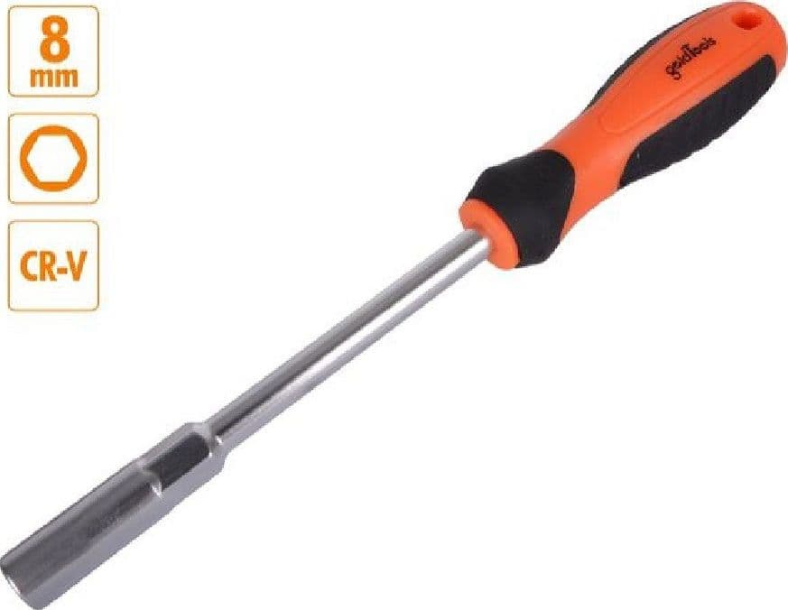 CHIAVE A BUSSOLA ESAGONALE 8 MM CACCIAVITE CR-V CON IMPUGNATURA ERGONOMICA 94865 - 3