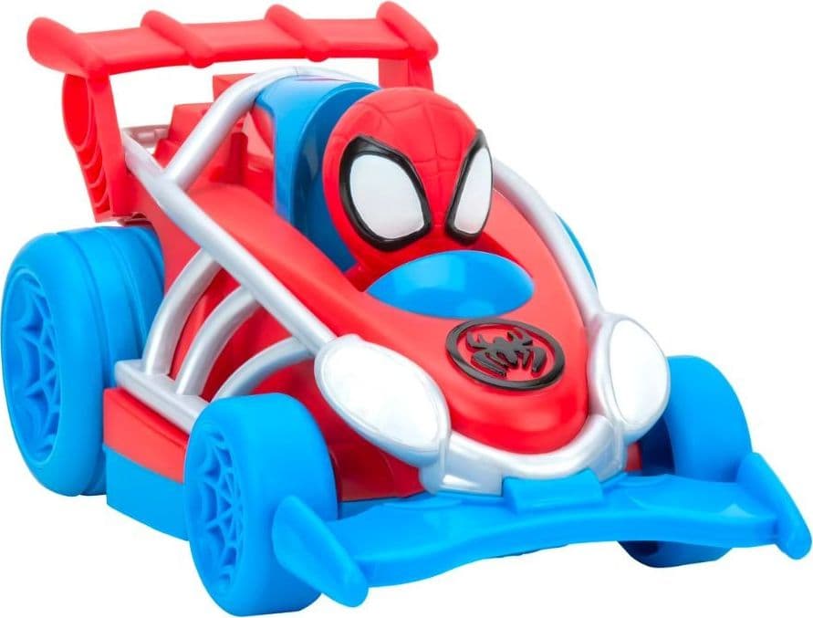 MACCHININA SPIDEY MARVEL VEICOLO CON RETROCARICA 15CM PERSONAGGIO NON REMOVIBILE - 2