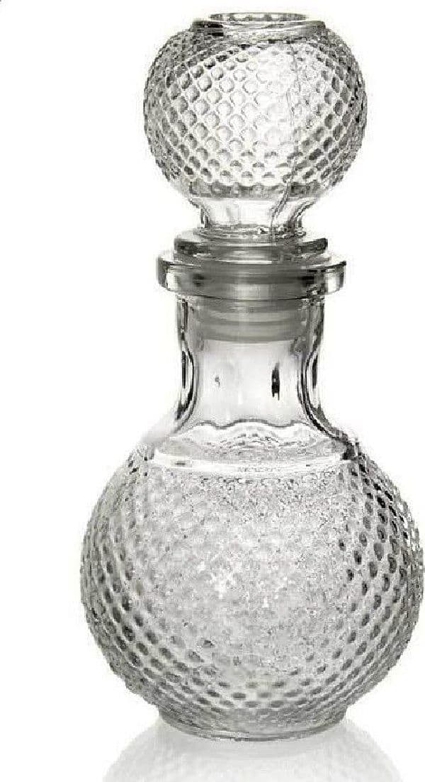 SET 6PZ BOTTIGLIA BOTTIGLIETTA 17 CM 250ML VETRO MULTIUSO ERMETICA DELUXE 773068 - 2
