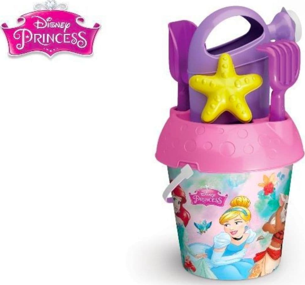 SECCHIELLO DA MARE PRINCIPESSE GIOCO SPIAGGIA PER BAMBINI CON DIVERSI ACCESSORI - 2