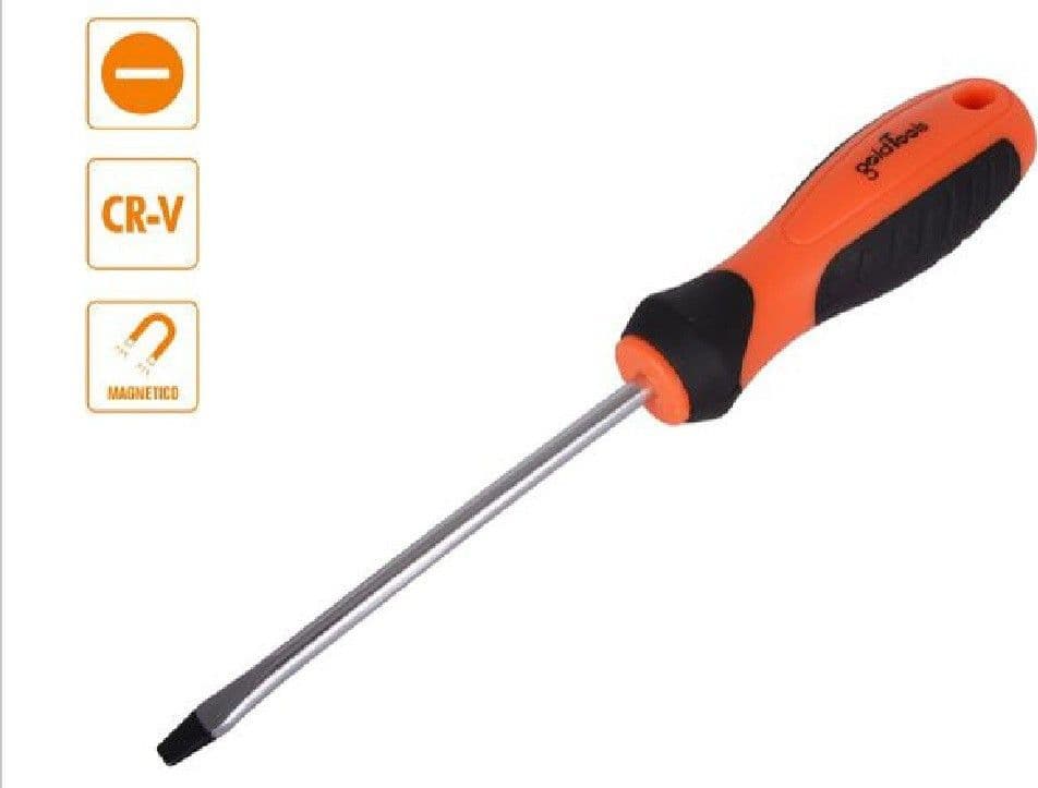 CACCIAVITE GIRAVITE 8 X 250MM CON PUNTA MAGNETICA A TAGLIO IN ACCIAIO CR-V 94860 - 2