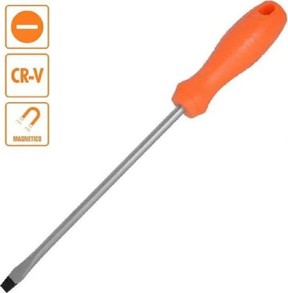 CACCIAVITE GIRAVITE 6X100 MM CON PUNTA MAGNETICA A TAGLIO IN ACCIAIO CR-V 97499 - 4