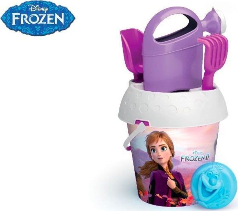 SECCHIELLO DA MARE DI FROZEN GIOCO DA SPIAGGIA PER BAMBINI CON DIVERSI ACCESSORI - 2