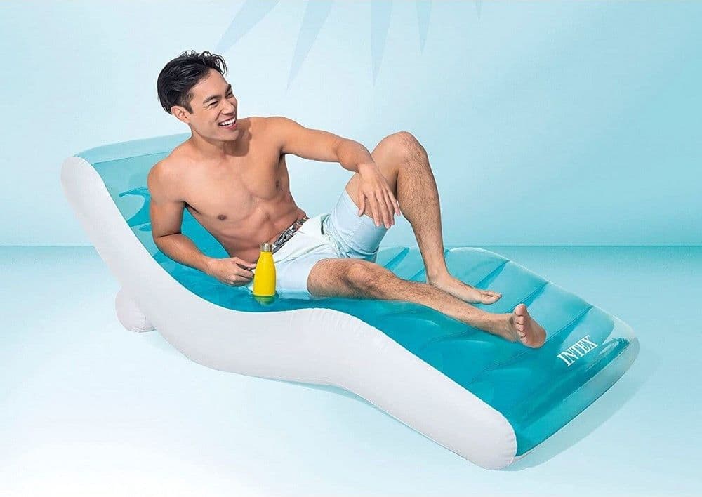 MATERASSINO POLTRONA SPLASH LOUNGE 191 X 99 CM SPIAGGIA PISCINA GIARDINO 56874 - 2