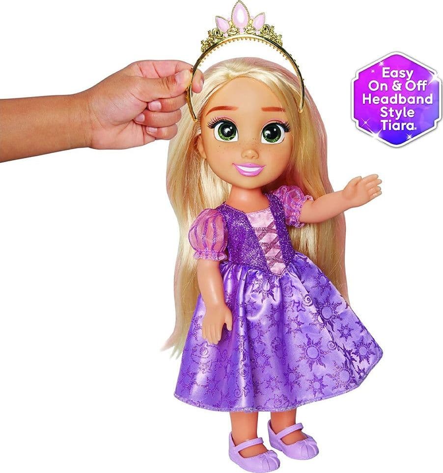 PRINCIPESSA DISNEY RAPUNZEL 38 CM BAMBOLA PARLANTE RAPERONZOLO CANTA IN ITALIANO - 7