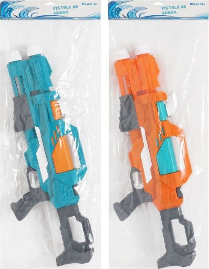 PISTOLA AD ACQUA CON SERBATOIO 58X23CM GIOCO BAMBINI ESTATE COL ASSORTITI 605455 - 3