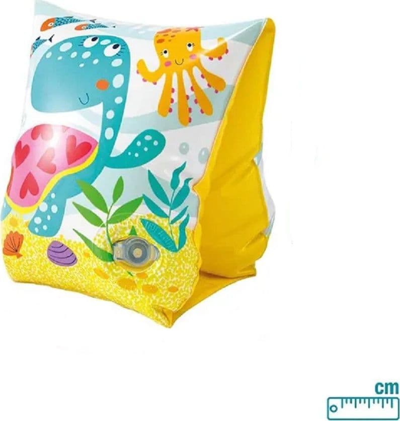 BRACCIOLI STAMPA FONDO MARINO 23X15 CM GONFIABILI PER BAMBINI PISCINA MARE 56666 - 4