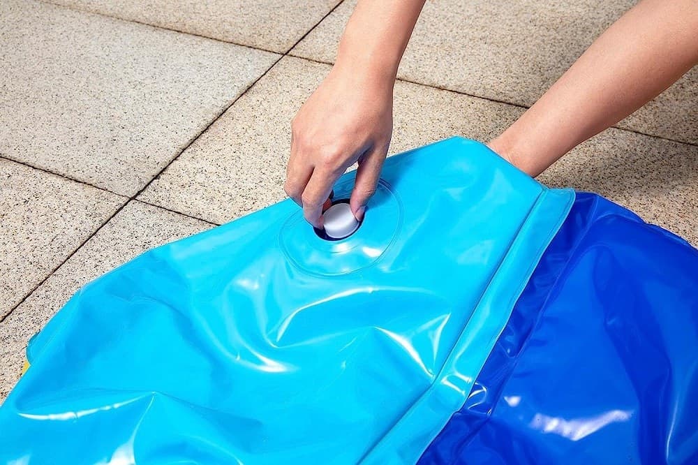 SCIVOLO GONFIABILE GIGANTE PER PISCINE INTERRATE 247X124X100CM PER BAMBINI 52453 - 21