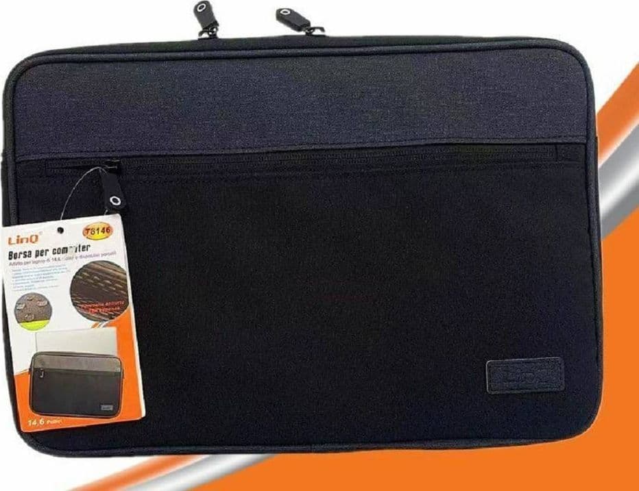 BORSA PER PC PORTATILE NOTEBOOK LAPTOP COMPUTER FINO A 14.6″ VARI COLORI T6146 - 3