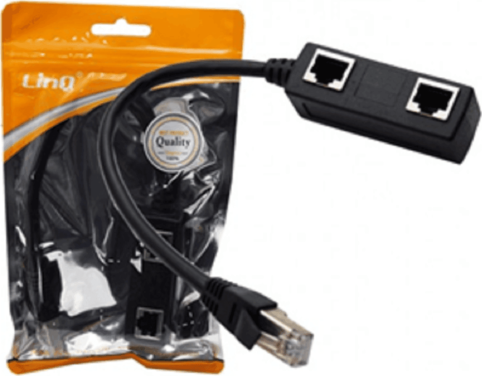 CAVO SCHEDA SDOPPIATORE RJ45 2IN1 SPLITTER 2 PORTE ADSL ETHERNET INTERNET IT-7012 - 2