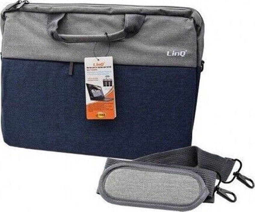 BORSA PORTA PC NOTEBOOK PORTATILE FINO A 15,6″ CON DOPPIO MANICO TRACOLLA L1560 - 2