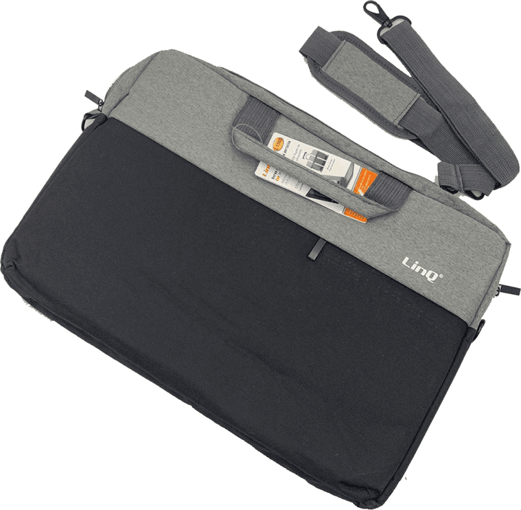 BORSA PORTA PC NOTEBOOK PORTATILE FINO A 15,6″ CON DOPPIO MANICO TRACOLLA L1560 - 3