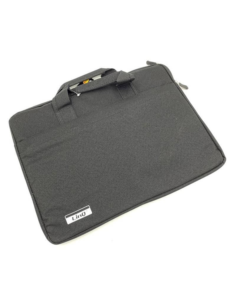 BORSA PORTA LAPTOP PORTATILE PER NOTEBOOK FINO A 14" POLLICI DOPPIA CERNIERA L141 - 4