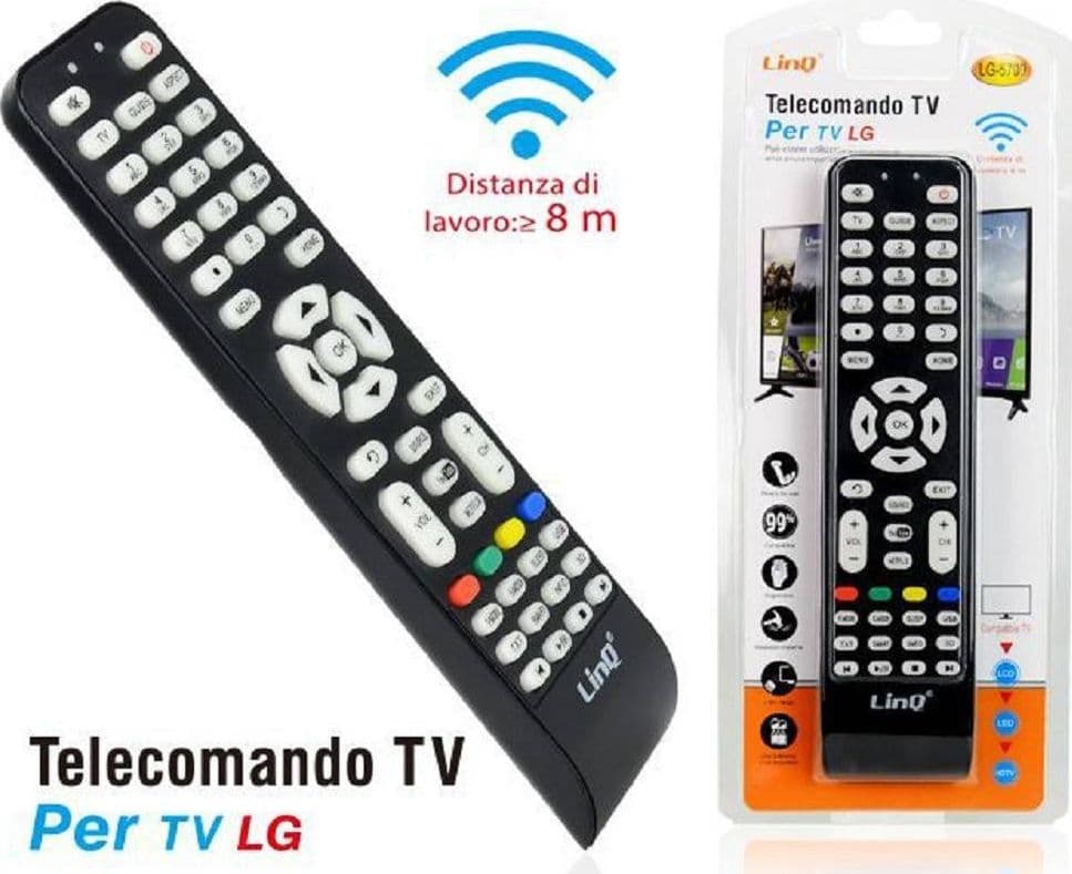TELECOMANDO UNIVERSALE PER TV LG UNIVERSAL REMOTE CONTROL LG-5709 SOSTITUTIVO - 2