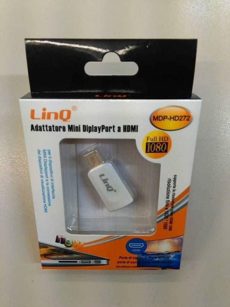 ADATTATORE DA MINI DISPLAYPORT A HDMI PER PC MACBOOK FULL HD 1080P MDP-HD272 - 2