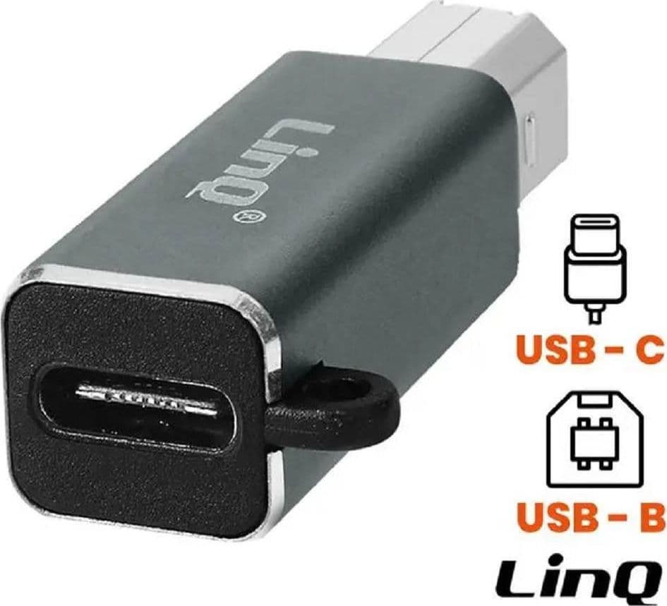 ADATTATORE DA TYPE-C FEMMINA A USB-BM MASCHIO PER STAMPANTI SINTETIZZATORI TPC9104 - 3