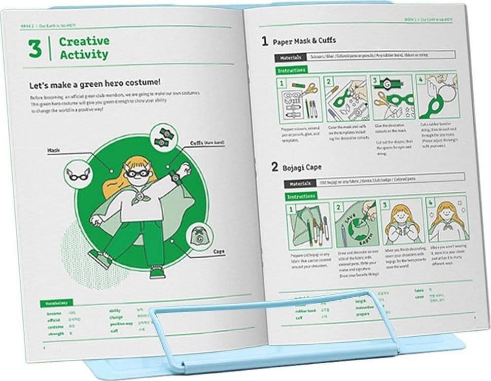 POGGIA LIBRI PIEGHEVOLE ESPOSITORE IN METALLO PORTA DOCUMENTI REGOLABILE LETTURA - 25