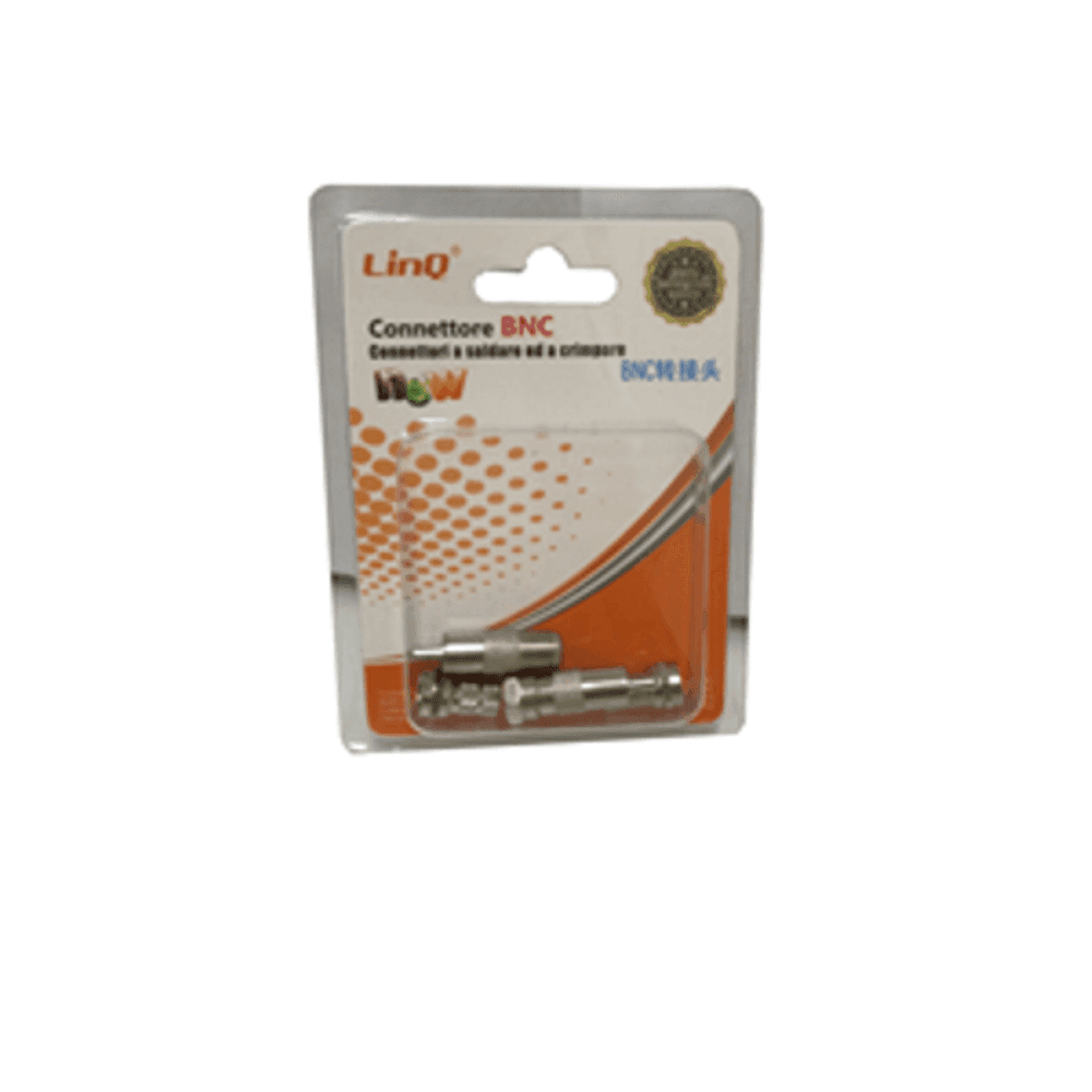 SPINOTTI CONNETTORE BNC A VITE IN METALLO RCA ADATTATORE CAVO COASSIALE BNC-44 - 2