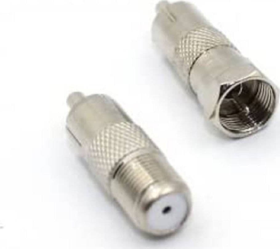 SPINOTTI CONNETTORE BNC A VITE IN METALLO RCA ADATTATORE CAVO COASSIALE BNC-44 - 3