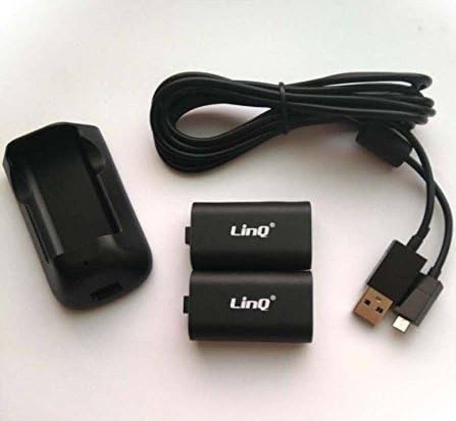 KIT CARICABATTERIA BATTERIE RICARICABILI 4IN1 CAVO USB PER CONTROLLER XBOX ONE BAT-P4501 - 4