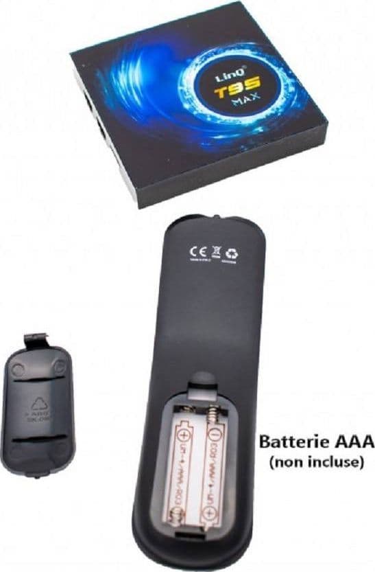 BOX TV DIGITALE HD ANDROID 10.0 T95MAX RIDOTTE DIMENSIONI FULL HD WIFI USB TELECOMANDO - 8