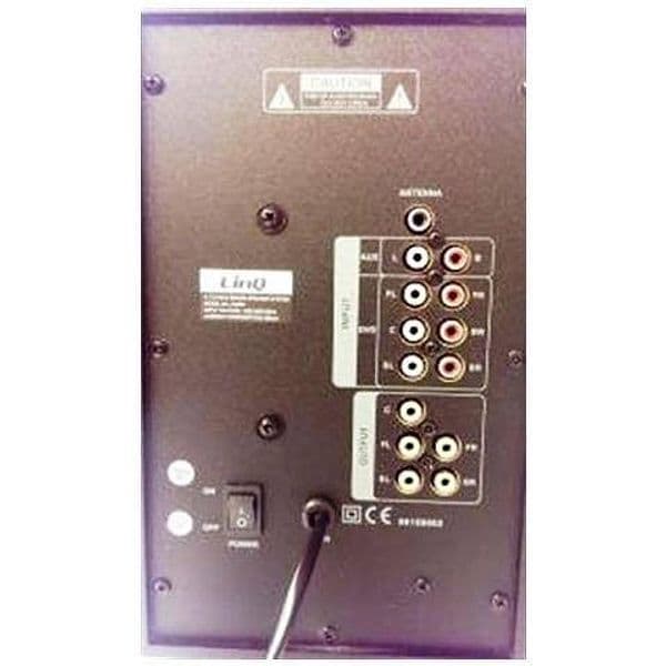 KIT CASSE ACUSTICHE A3309 SISTEMA ALTOPARLANTI DOLBY SURROUND 5.1 USB HD TV PC - 6