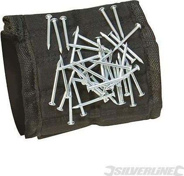 Polsino magnetico in nylon di grande utilità silverline per qualsiasi dimensione di polso in Attacchi Eternal Brico - Ariano Irpino, commercioVirtuoso.it