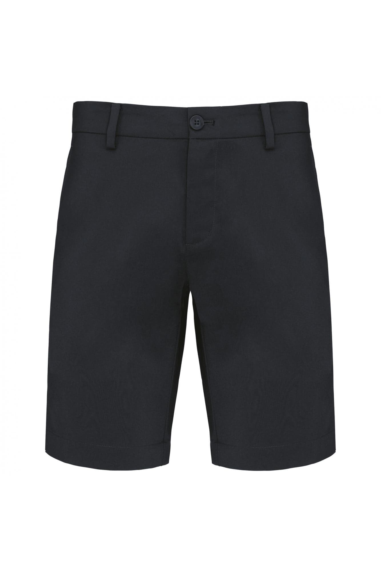 Bermuda Tecnico Nero Pantaloncino Elasticizzato Uomo - 2