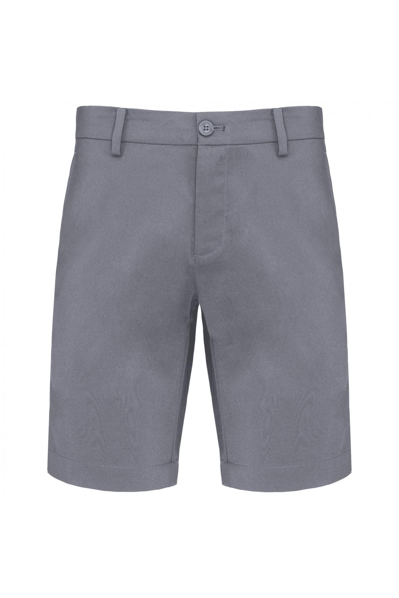 Bermuda Tecnico Grigio Pantaloncino Elasticizzato Uomo - 2