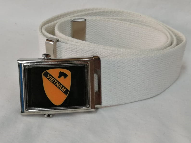 Cintura First 1st Cavalry Division Vietnam vari colori - 14