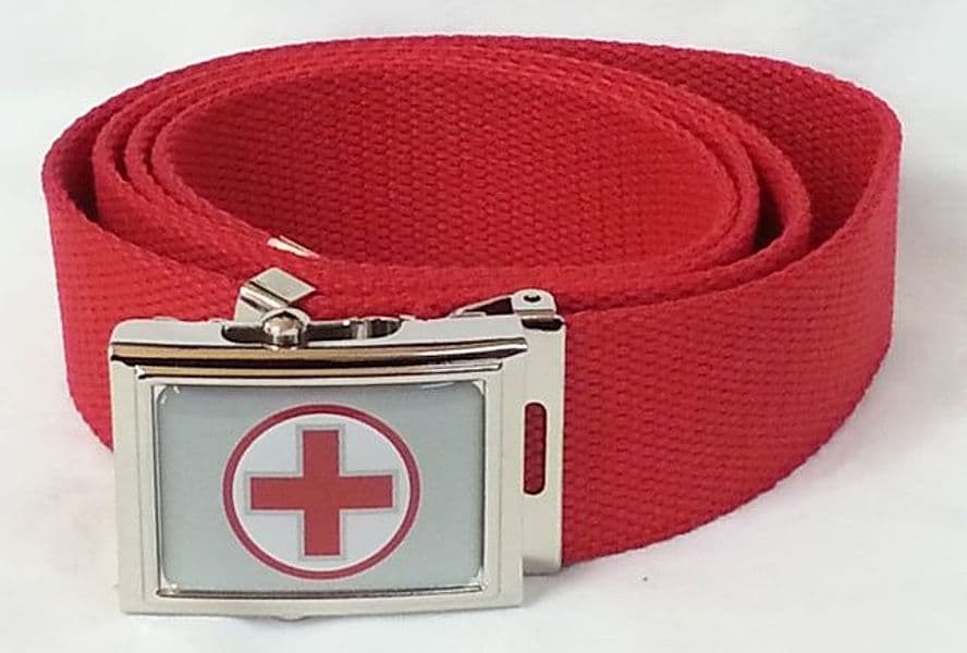 Cintura CRI Croce Rossa Volontario – rosso, 1.20 – rosso