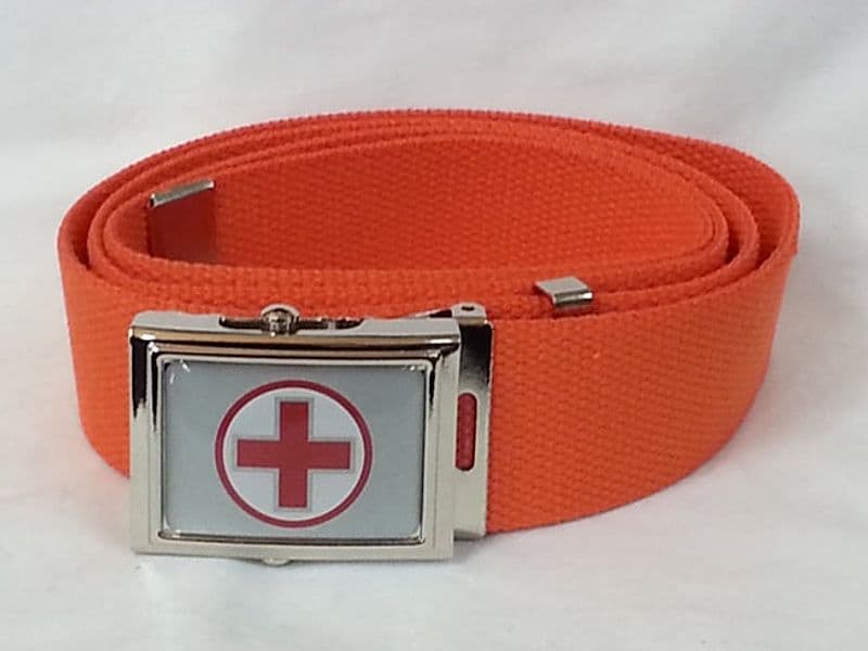 Cintura CRI Croce Rossa Volontario – arancione, 1.20 – rosso