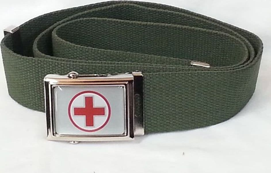 Cintura CRI Croce Rossa Volontario – verde, 1.20 – borsa