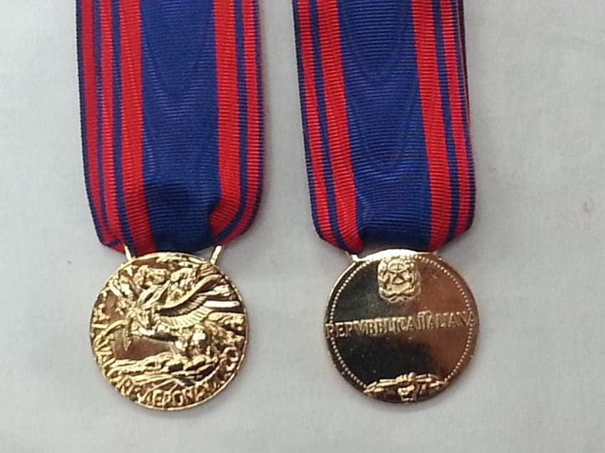 Medaglia Valore Aeronautico Oro Argento Bronzo - 6