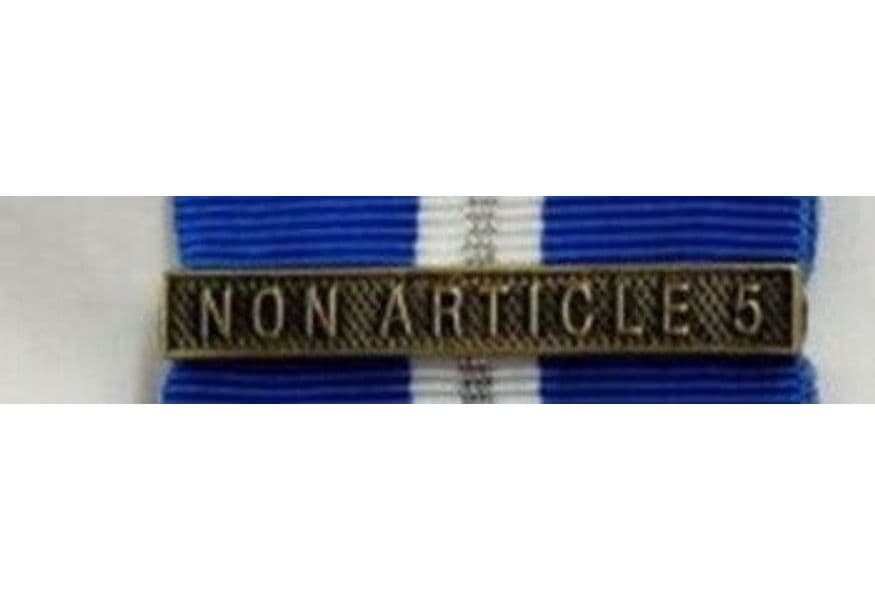 Kosovo Bosnia Unificate NATO - Nastro / nastrino / medaglia - 7