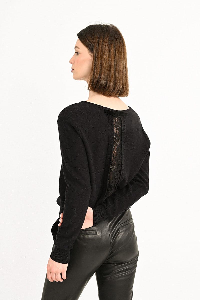 Pullover scollo v - 4