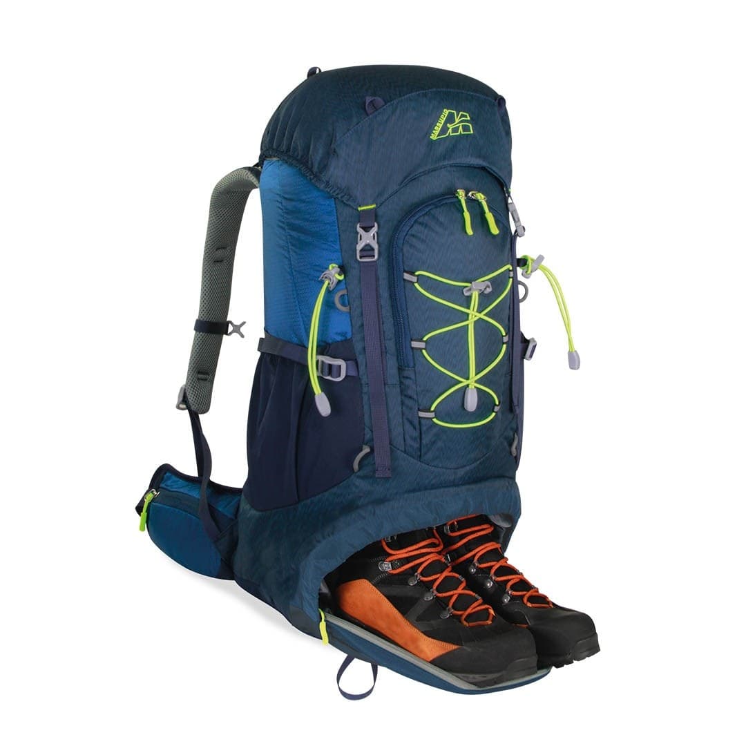 Marsupio zaino Trekking TOBA 35 LITRI Blu - 3