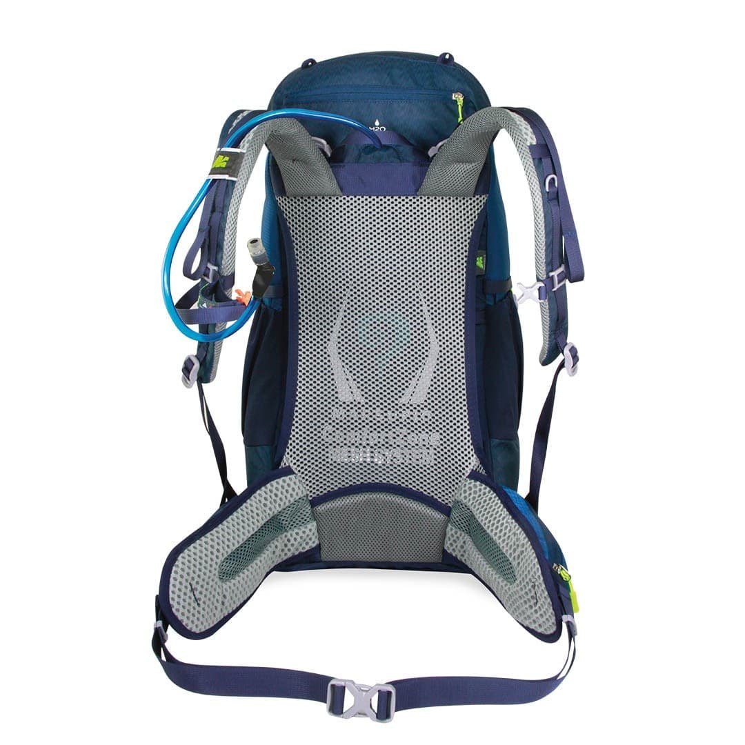 Marsupio zaino Trekking TOBA 35 LITRI Blu - 4