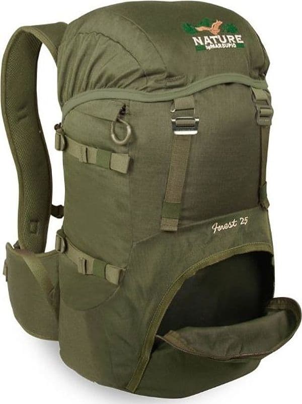 Marsupio Forest, Zaino da Caccia Unisex – Adulto, Verde, 25 Litri - 4