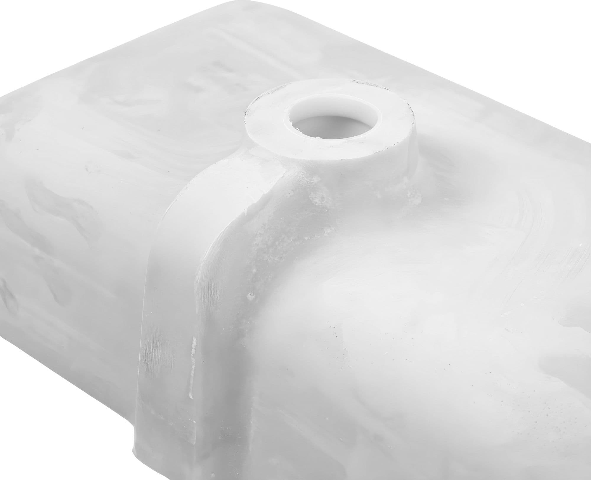 Lavabo ad Incasso Mineral Marmo Colore Bianco Opaco Mobile composizione bagno - 28