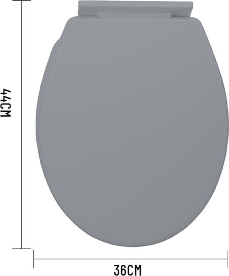 COPRIWATER UNIVERSALE STANDARD IN PLASTICA SUPER RESISTENTE 44X36CM COLOR GRIGIO
