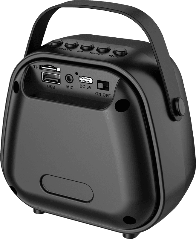 MINI CASSA SPEACKER BLUETOOTH CON MICROFONO SENZA FILI A BATTERIA RICARICABILE - 3